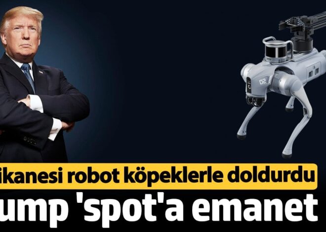 Donald Trump’ın malikanesini robot köpekler koruyor